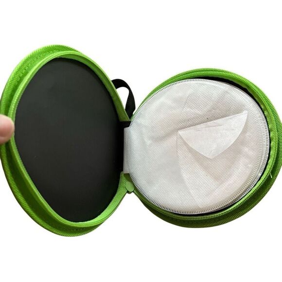 Green Tennis Ball CD Case Holds 12 - Picture 3 of 4